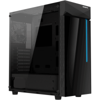Корпус GIGABYTE C200 GLASS [GB-C200G] черный