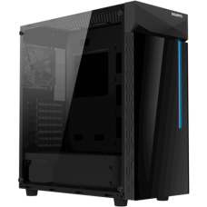 Корпус GIGABYTE C200 GLASS [GB-C200G] черный