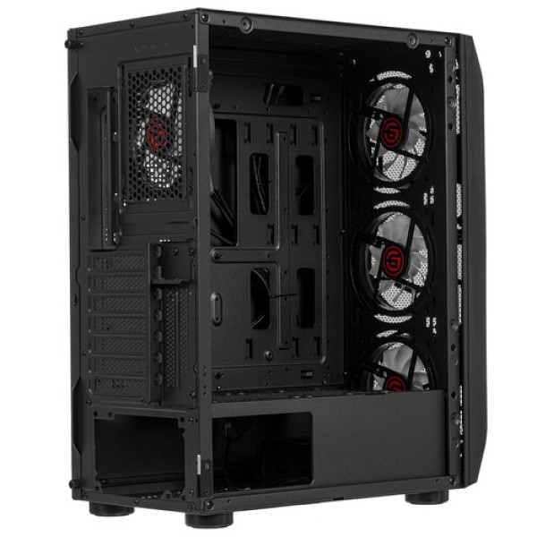 Корпус Ginzzu GL300 черный