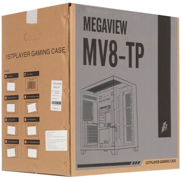 Корпус 1STPLAYER MEGAVIEW MV8-TP [MV8-TP-WH] белый