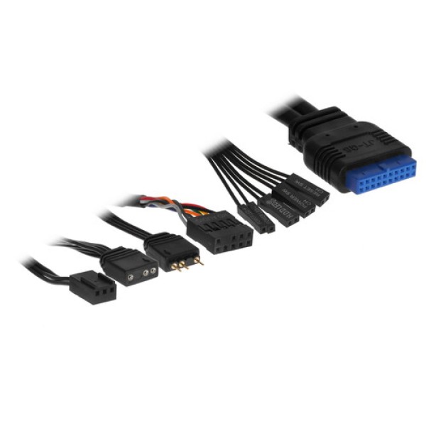 Корпус Thermaltake View 200 TG Snow [CA-1X3-00M6WN-00] белый