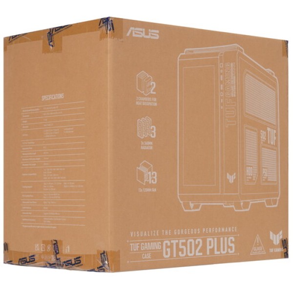 Корпус ASUS TUF Gaming GT502 PLUS [90DC0093-B19000] белый