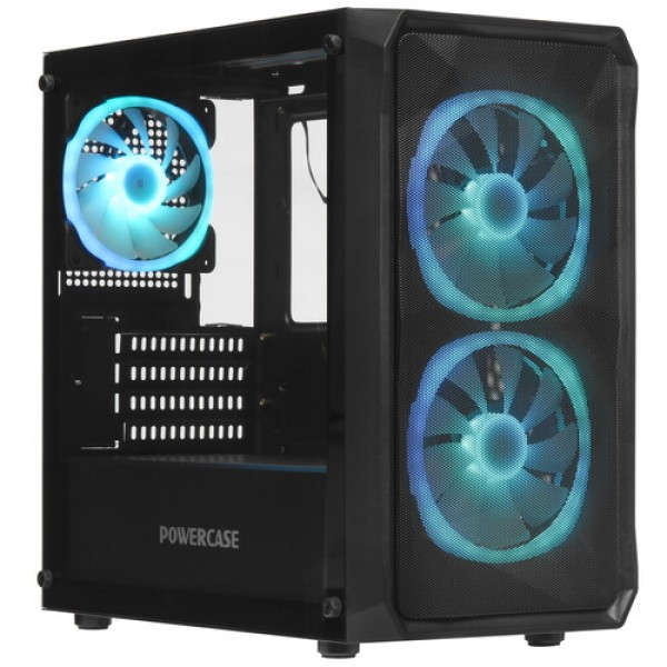 Корпус PowerCase Mistral Micro A3B ARGB [CMMAB-A3] черный