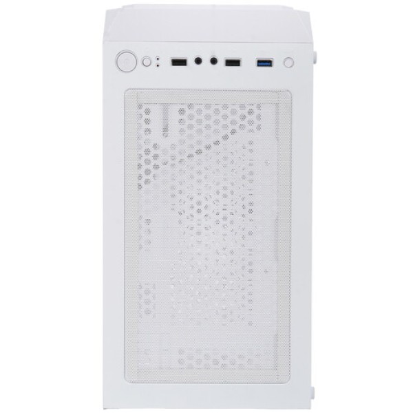 Корпус BaseTech eXtreme GFX-03 [BT-GFX-03W-MESH-4F-RGB] белый