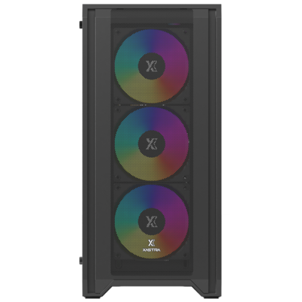 Корпус XASTRA A500 4ARGB [A500-BK-FC120ARGB-4F-GL] черный