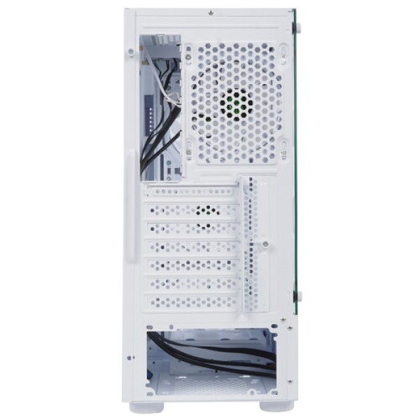Корпус BaseTech eXtreme GFX-03 [BT-GFX-03W-MESH-4F-RGB] белый