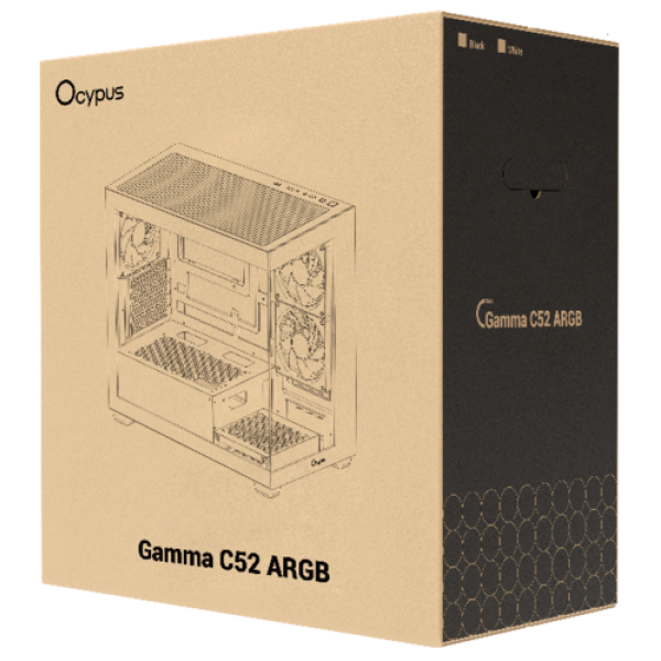 Корпус Ocypus Gamma C52 BK ARGB черный