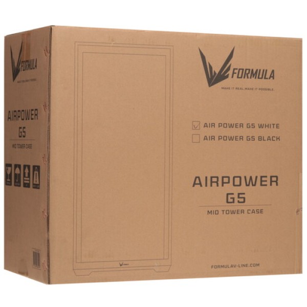 Корпус Formula Air Power G5 [AIR POWER G5 W] белый
