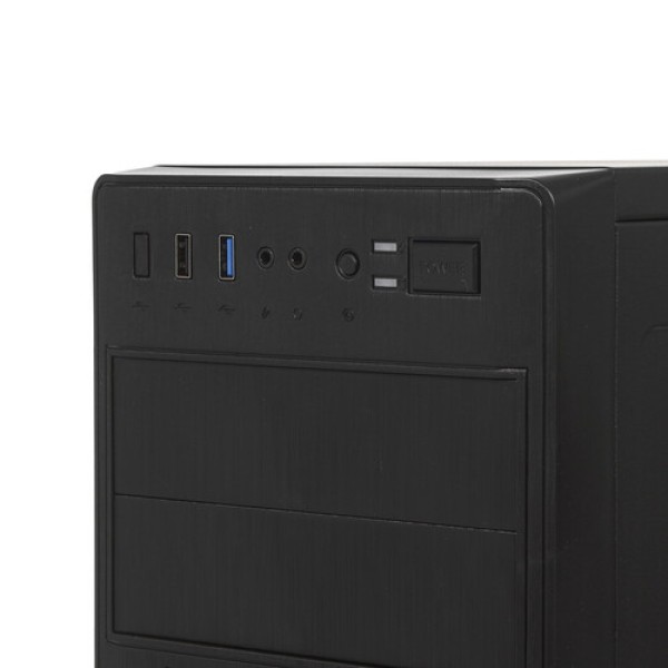 Корпус ExeGate CP-606U-AB400 [EX292995RUS] черный