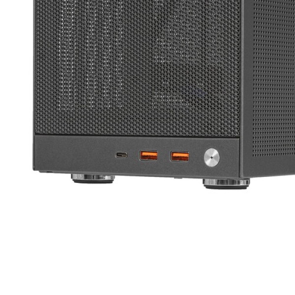 Корпус PCCooler K101 MESH [K101 MESH GY 3F] серый