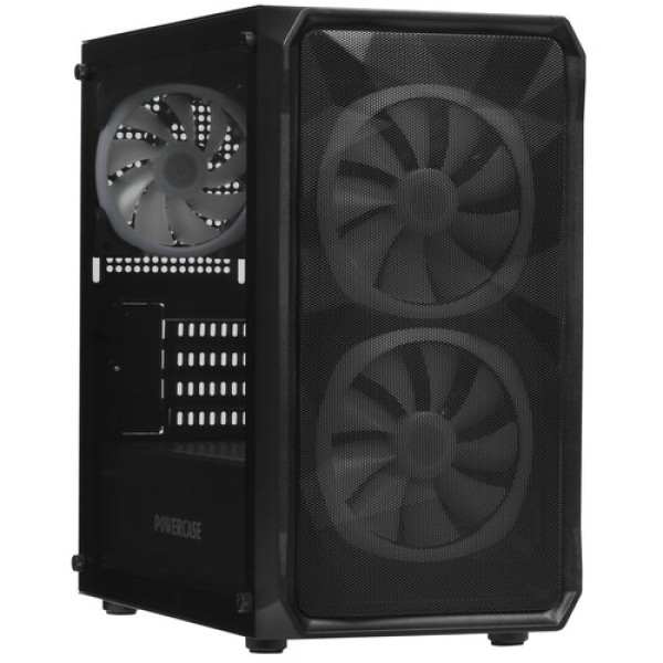 Корпус PowerCase Mistral Micro A3B ARGB [CMMAB-A3] черный