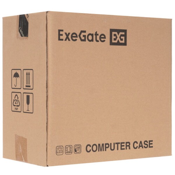 Корпус ExeGate mEVO-7805-XP400 [EX296384RUS] черный