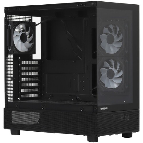 Корпус ARDOR GAMING Crystal CC1 Black черный