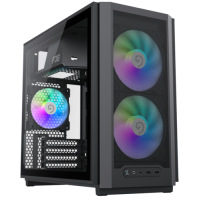 Корпус GameMax F36 BK [F36BK] черный