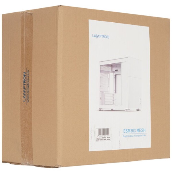 Корпус Lamptron ESM363 MESH [LAMP-ESM363MW] белый