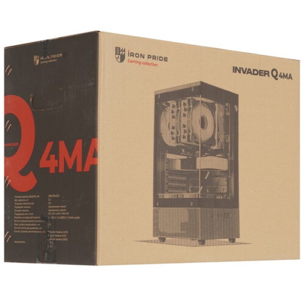 Корпус Iron Pride INVADER Q4MA [УФ-00002598] белый