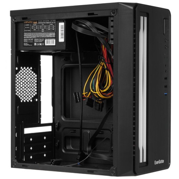 Корпус ExeGate mEVO-7805-XP400 [EX296384RUS] черный