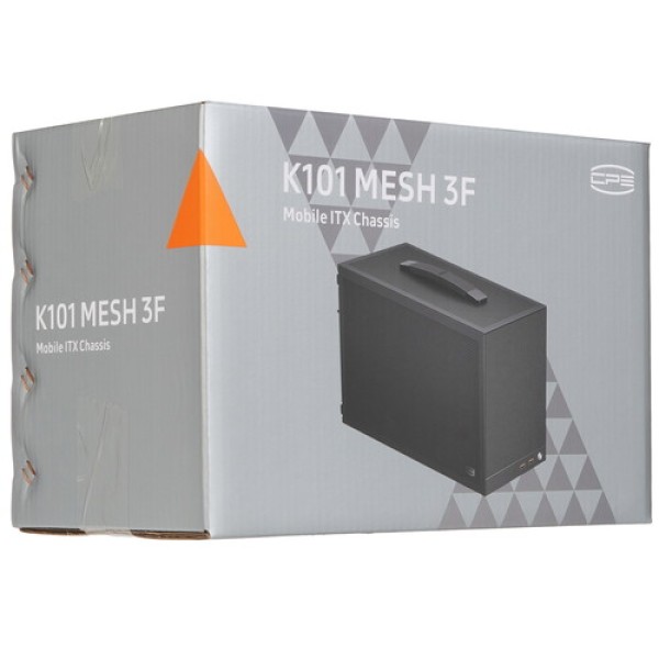 Корпус PCCooler K101 MESH [K101 MESH GY 3F] серый