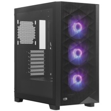Корпус PCCooler C3D510 BK ARGB [C3D510-BKP3-GL] черный