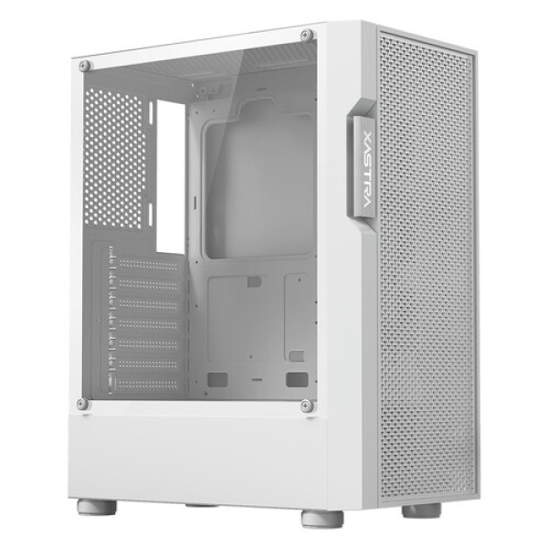 Корпус XASTRA A302 [A302-WH-FC120FRGB-4F-GL] белый