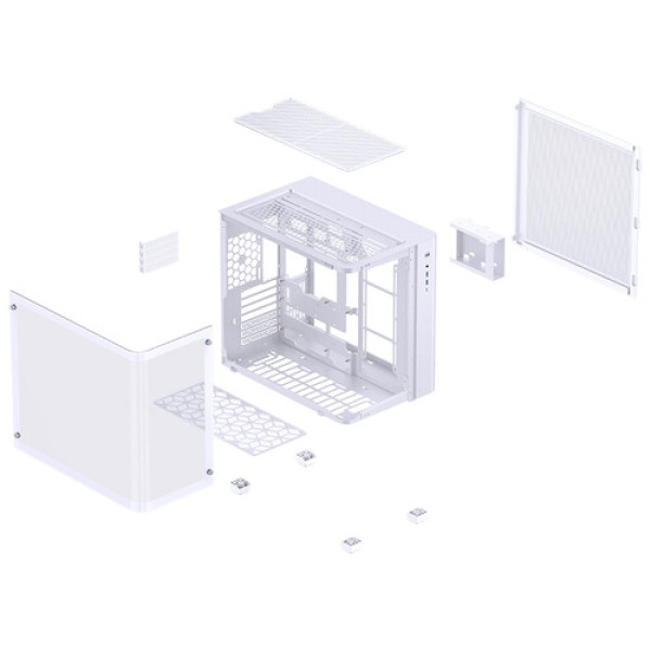 Корпус Jonsbo TK-3 [TK-3 White] белый