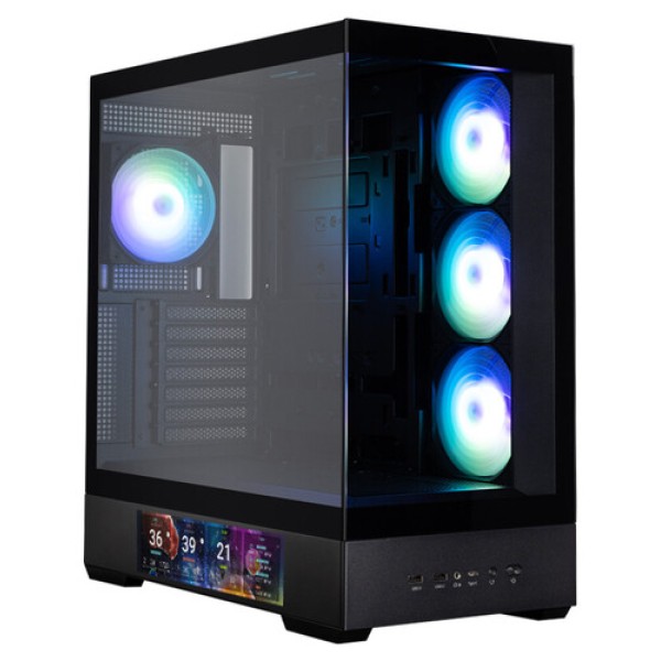 Корпус ZALMAN P40 DS [P40 DS Black] черный