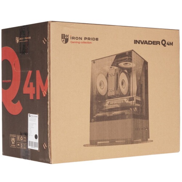 Корпус Iron Pride INVADER Q4M [УФ-00002536] черный