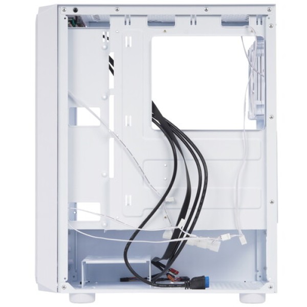 Корпус BaseTech eXtreme GFX-03 [BT-GFX-03W-MESH-4F-RGB] белый