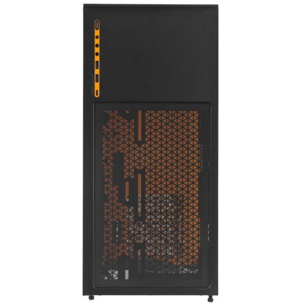 Корпус Fractal Design Pop Air RGB Orange [FD-C-POR1A-05] черный