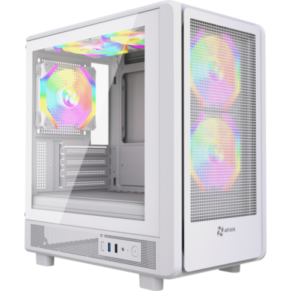 Корпус 4FAN Goldrim [GLDMAWFP] белый