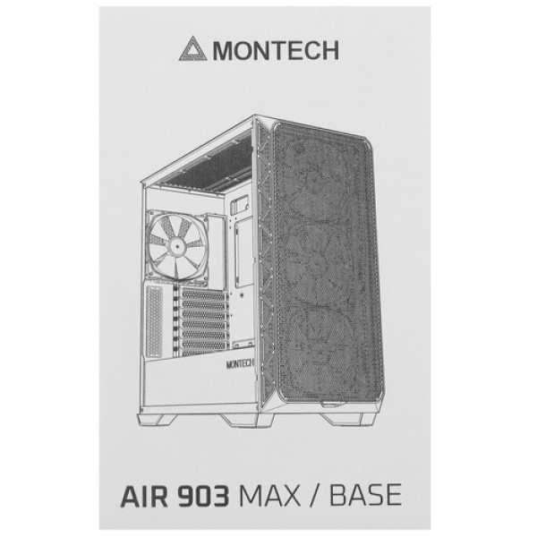 Корпус MONTECH AIR 903 BASE [AIR 903 BASE (W)] белый