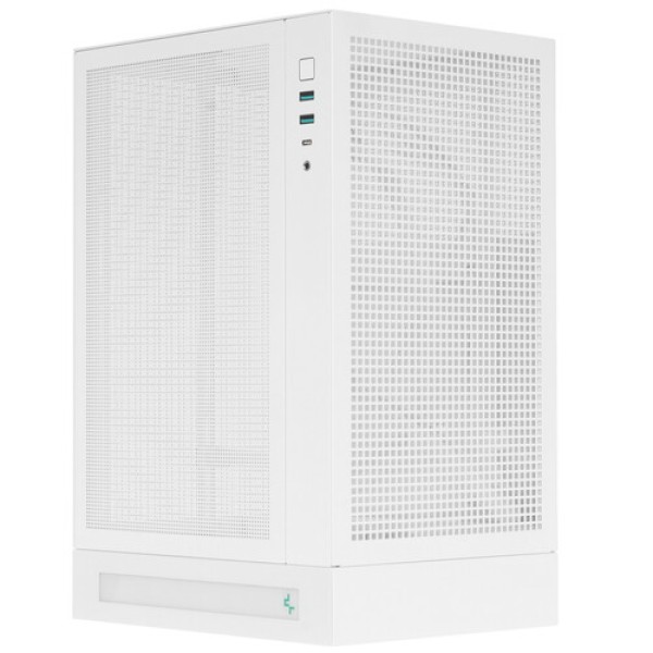 Корпус DEEPCOOL CH170 DIGITAL WH [R-CH170-WHNPI0D-G-1] белый