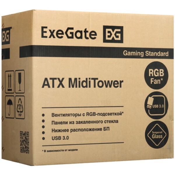 Корпус ExeGate EVO-8243 [EX292859RUS] черный
