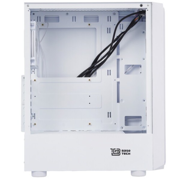 Корпус BaseTech eXtreme GFX-03 [BT-GFX-03W-MESH-4F-RGB] белый