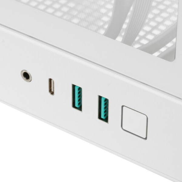 Корпус DEEPCOOL CH160 [R-CH160-WHNGI0-G-1] белый