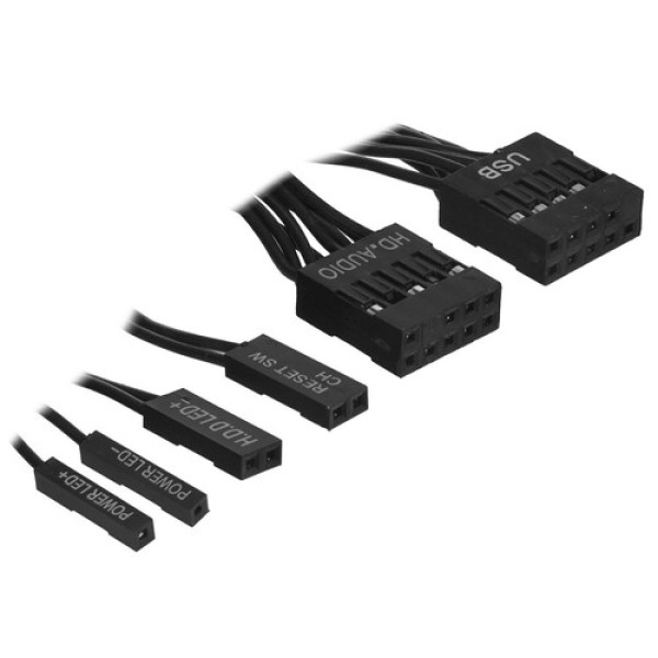 Корпус Ginzzu A180 черный
