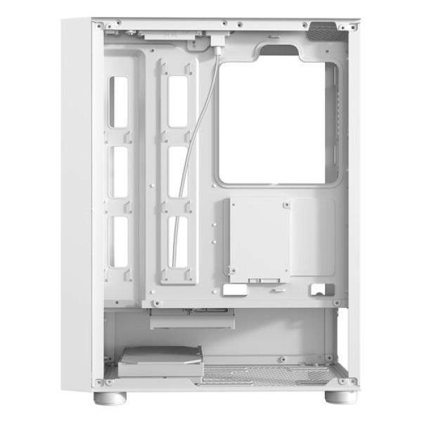 Корпус XASTRA A302 [A302-WH-FC120FRGB-4F-GL] белый