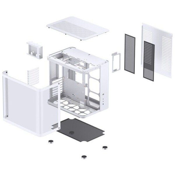 Корпус JONSBO TK-2 2.0 White [TK-22.0White] белый