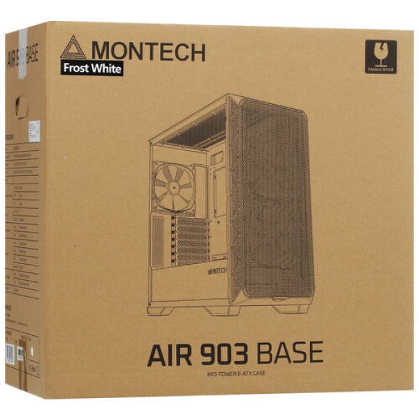 Корпус MONTECH AIR 903 BASE [AIR 903 BASE (W)] белый