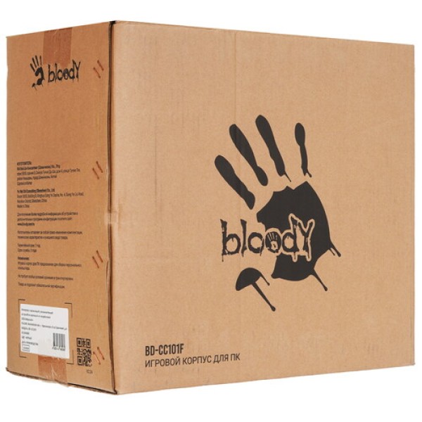 Корпус A4Tech Bloody BD-CC101F [BD-CC101F-BK] черный