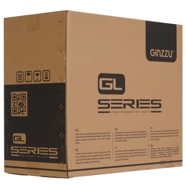 Корпус Ginzzu GL300 черный