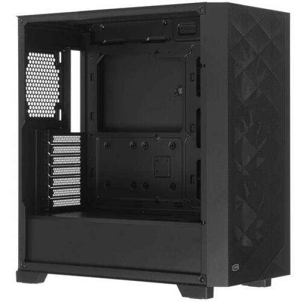 Корпус PCCooler C3D510 BK ARGB [C3D510-BKP3-GL] черный