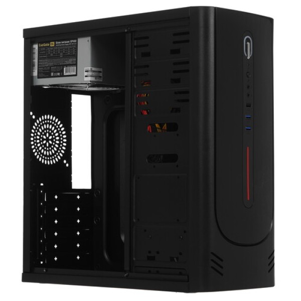 Корпус ExeGate XP-340U-XP400 [EX292989RUS] черный