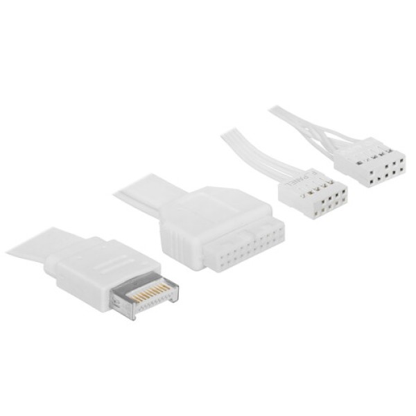Корпус DEEPCOOL CH160 [R-CH160-WHNGI0-G-1] белый