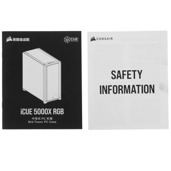 Корпус Corsair iCUE 5000X RGB [CC-9011213-CN] белый