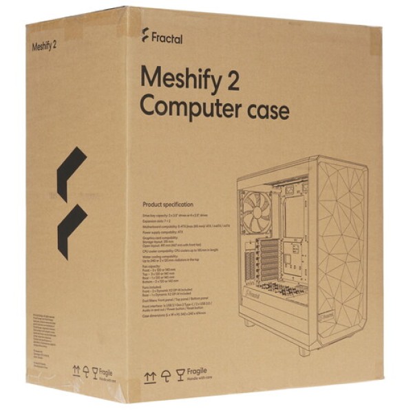 Корпус Fractal Design Meshify 2 [FD-C-MES2A-03] черный