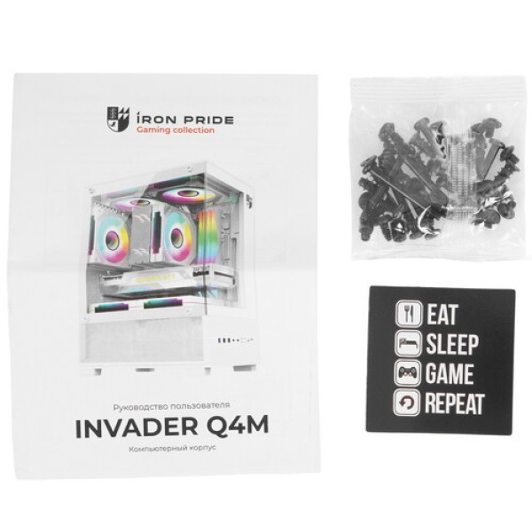 Корпус Iron Pride INVADER Q4M [УФ-00002536] черный