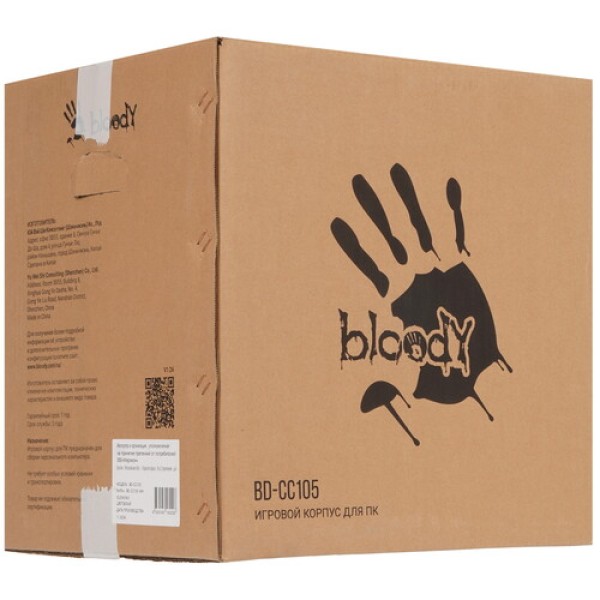Корпус A4Tech Bloody BD-CC105 [BD-CC105-WH] белый