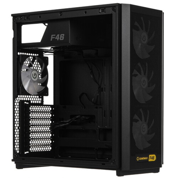 Корпус GameMax F46 BK черный