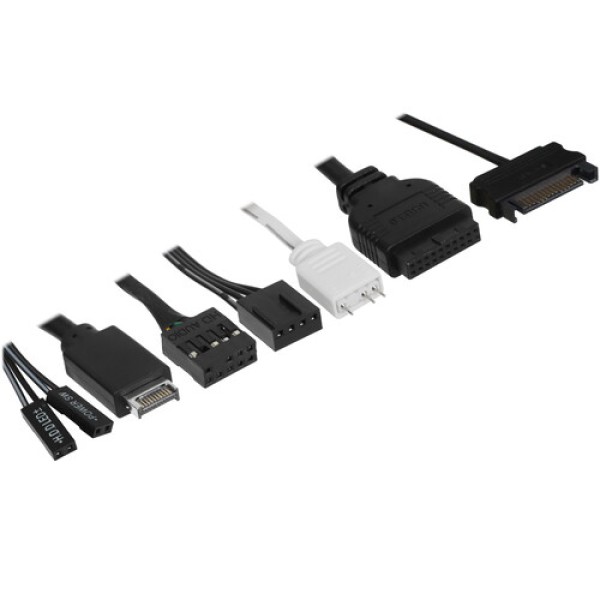 Корпус DEEPCOOL CH360 [R-CH360-WHAPE3-G-1] белый